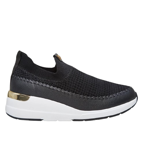 tenis-modare-salto-embutido-i-sem-cadarco-feminino-preto - Imagem