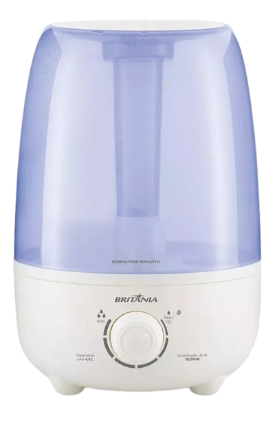 umidificador-de-ar-ultrassonico-britania-48l-branco-e-azul-bivolt-110v220v-bud04b - Imagem