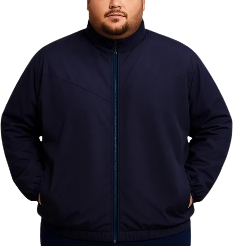 Jaqueta Corta Vento Plus Size Tactel G1 Ao G4