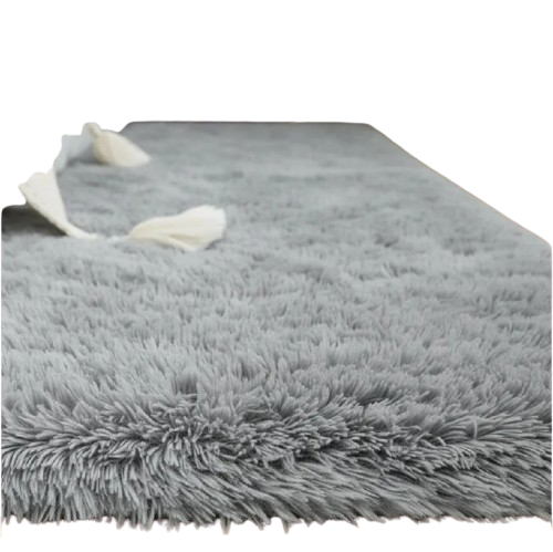 Tapete Passadeira 2,00x0,50 Peludo Felpudo Macio Corredor Quarto Beira De Cama Vermelho Casa Laura Enxovais