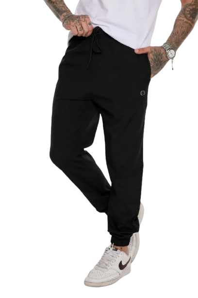 Calça Masculina Jogger Emtactel Com Elastano Bolsos E Cordão