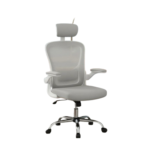 Cadeira De Escritório Ergonômica Giratória Boston G100 Com Estofado Mesh Luvinco Com Ajuste Lombar