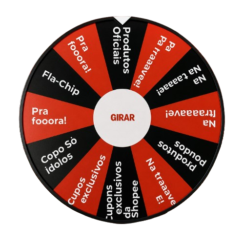 Roleta de prêmios:  Flamengo