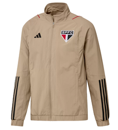 jaqueta-sao-paulo-2324-apresentacao-adidas-masculina-dourado - Imagem