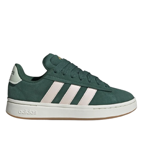 tenis-adidas-grand-court-alpha-00-feminino-verdebranco - Imagem