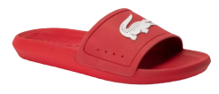 chinelo-lacoste-masculino-croco-em-material-sintetico-vermelho - Imagem