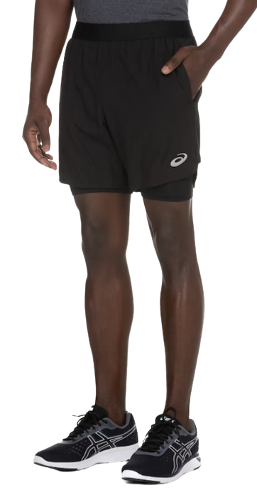 bermuda-asics-masculina-7-2-em-1-mesh-lateral - Imagem