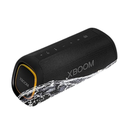 caixa-de-som-bluetooth-lg-xboom-go-xg7s-bateria-24h-30w10w-rms-iluminacao-de-estudio-ip67-track-woofer-de-fibra-de-carbono - Imagem