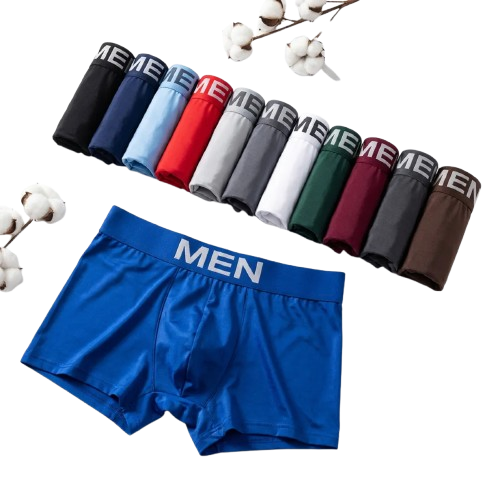 Kit 12 Cueca Boxer Masculina Microfibra Adulto Premium
