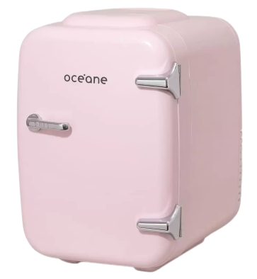 mini-geladeira-rosa-skincare-fridge-4l-oceane - Imagem