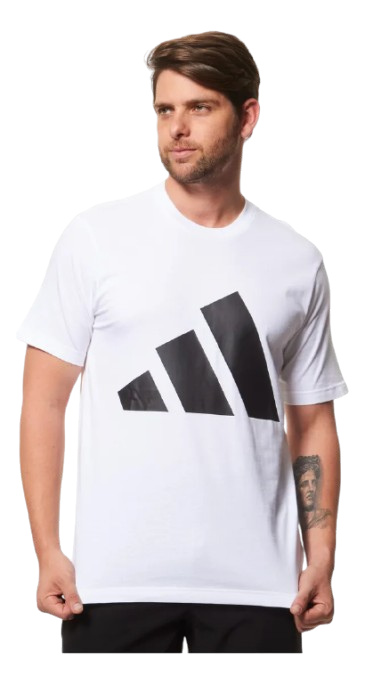 camiseta-masculina-essentials-big-logo-adidas - Imagem
