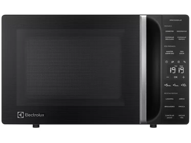 Micro-ondas Electrolux 23l Preto Efficient Com Descongelamento Assistido (me23p