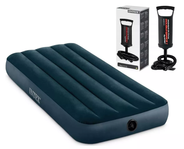 colchao-inflavel-solteiro-dura-beam-intex-c-bomba-inflar - Imagem