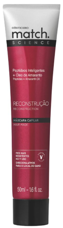 gratis-brinde-gratis-o-boticario-mascara-match-science-reconstrucao-50ml - Imagem