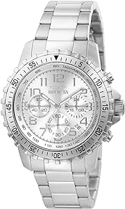 invicta-relogio-masculino-specialty-movimento-a-quartzo-pulseira-de-aco-inoxidavel-prata-modelo-6620 - Imagem