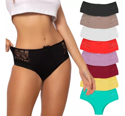 kit-10-calcinhas-cos-alto-detalhes-em-renda-lingerie - Imagem