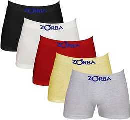 kit-5-cuecas-zorba-algodao-678-infantil-sortidas - Imagem