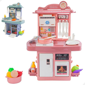 kit-cozinha-de-brinquedo-infantil-completa-solta-agua-e-som-atentu-kids-jngy - Imagem