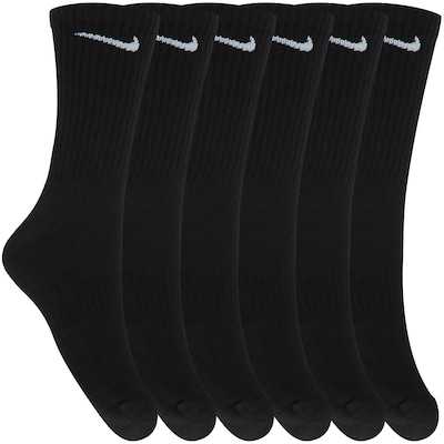 kit-de-meias-cano-alto-nike-everyday-cushioned-crew-com-6-pares-39-a-43-adulto - Imagem