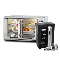 kit-forno-e-fryer-french-door-com-kit-para-vinho-oster-127v - Imagem