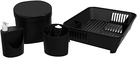 kit-organizando-sua-pia-preto-coza - Imagem