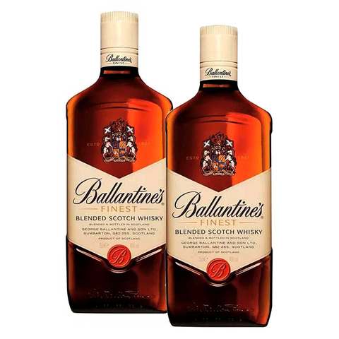 kit-whisky-escoces-ballantines-finest-750ml-com-2-unidades - Imagem