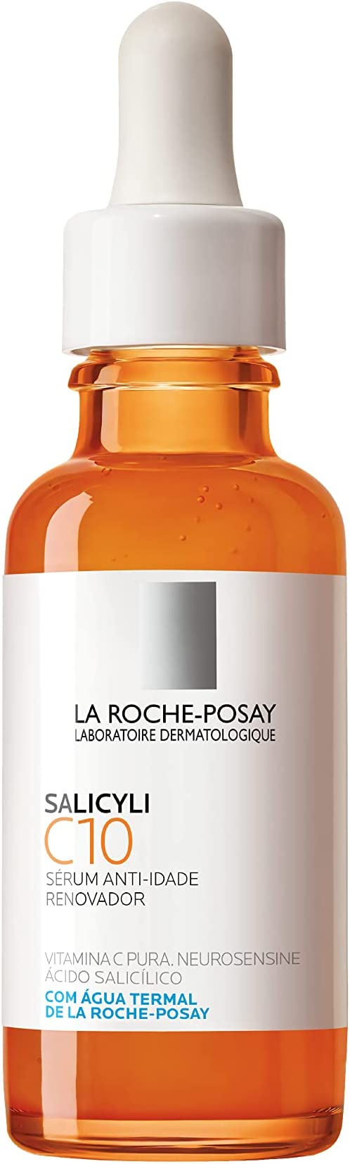 la-roche-posay-salicyli-c10-vitamina-c-pura-concentrado-renovador-e-corretor-acido-hialuronico-antioxidante-antirrugas-rugas-e-linhas-finas-30ml - Imagem
