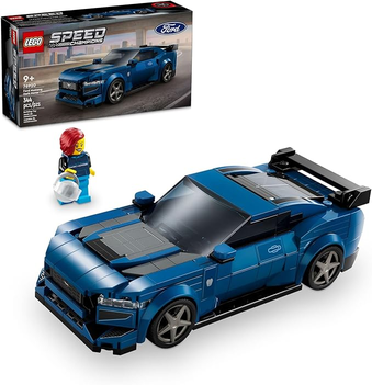 lego-set-speed-champions-76920-carro-esportivo-ford-mustang-dark-horse-344-pecas - Imagem