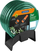 mangueira-tramontina-flex-para-jardim-25-m-com-engates-rosqueados-esguicho-e-suporte-mural-eq9n - Imagem