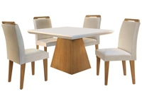 mesa-de-jantar-4-cadeiras-quadrada-rufato-luna-athenas-twl0 - Imagem