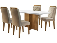 mesa-de-jantar-4-cadeiras-retangular-rufato-berlim-melis - Imagem
