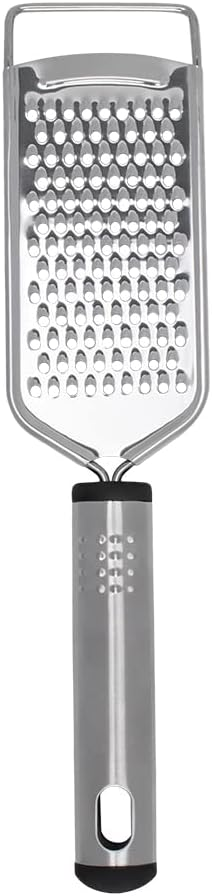 mimo-style-ralador-pratico-para-ralar-queijo-casca-de-limao-gengibre-coco-utensilio-domestico-leve-pratico-e-de-facil-manuseio-produzido-inteiramente-em-aco-inoxidavel - Imagem