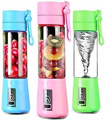 mini-liquidificador-portatil-mixer-portatil-shake-coqueteleira-eletrica-sem-fio-squeeze-recarregavel - Imagem