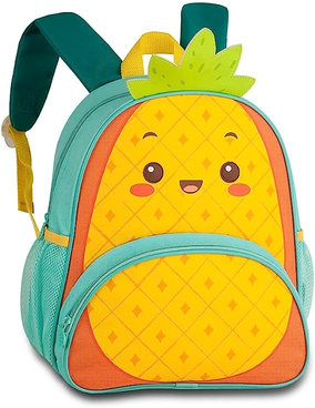 mochila-infantil-de-costa-frutas-abacaxi-13-clio-style - Imagem