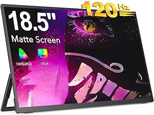monitor-portatil-185-polegadas-120hz-portatil-usb-c-tela-externa-1080p-fhd-screen-100-srgb-uperfect - Imagem