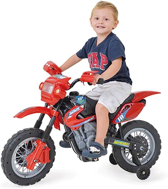 xplast-homeplay-motocross-moto-eletrica-cor-vermelho-110v220v - Imagem