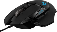 mouse-gamer-logitech-g502-hero-com-rgb-lightsync-ajustes-de-peso-11-botoes-programaveis-e-sensor-hero-25k - Imagem