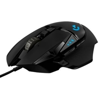 mouse-gamer-logitech-g502-hero-com-rgb-lightsync-ajustes-de-peso-11-botoes-programaveis-sensor-hero-25k-910-005550 - Imagem