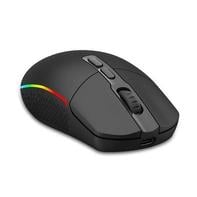 mouse-gamer-sem-fio-redragon-invader-pro-rgb-10000-dpi-9-botoes-wireless-preto-m719rgb-pro - Imagem