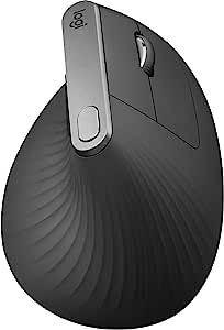 mouse-sem-fio-logitech-mx-vertical-com-design-ergonomico-para-reducao-de-tensao-muscular-conexao-usb-unifying-ou-bluetooth-com-easy-switch-para-ate-3-dispositivos-e-bateria-recarregavel - Imagem