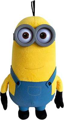 pelucia-minions-kevin-medio-35cm-fun-divirta-se-amarelo - Imagem