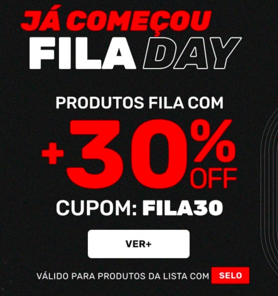 cupom-de-30-off-em-produtos-fila-na-centauro - Imagem