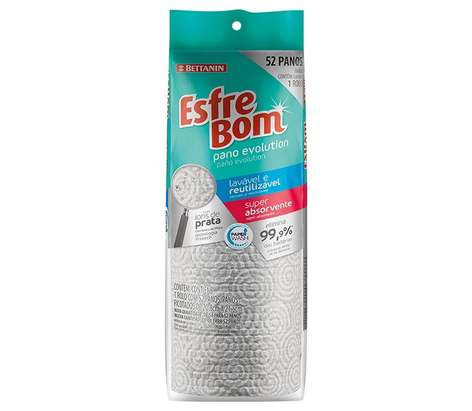 esfrebom-pano-evolution-reutilizavel-rolo-com-50-unidades-cor-cinza-bettanin - Imagem