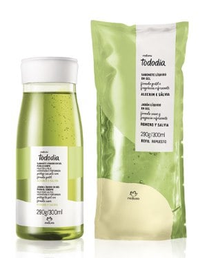 kit-sabonete-liquido-em-gel-para-o-corpo-tododia-alecrim-e-salvia-com-refil - Imagem