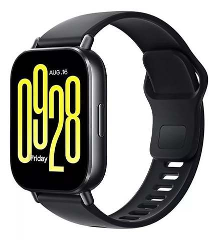 xiaomi-redmi-watch-5-active-com-bateria-hyperos-18-dias-call-caixa-preto-pulseira-preto-bisel-preto-desenho-da-pulseira-lisa - Imagem