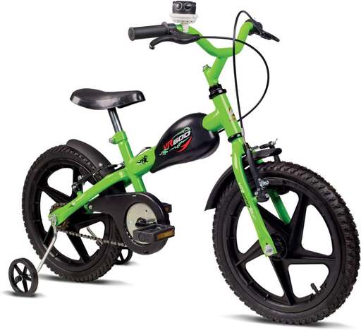 bicicleta-infantil-verden-vr-600-aro-16-com-rodinhas-e-buzina - Imagem