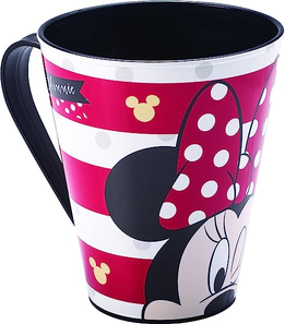 plasutil-minnie-caneca-de-plastico-vermelho-360-ml - Imagem