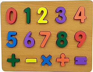 quebra-cabeca-numerais-e-simbolos-matematica-educativo-madeira - Imagem