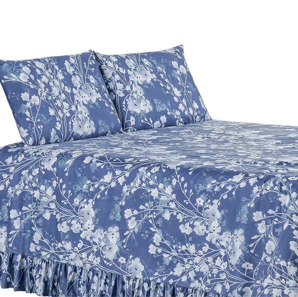 Colcha Premium Queen 3 Peças Percal 400 Fios Toque Macio