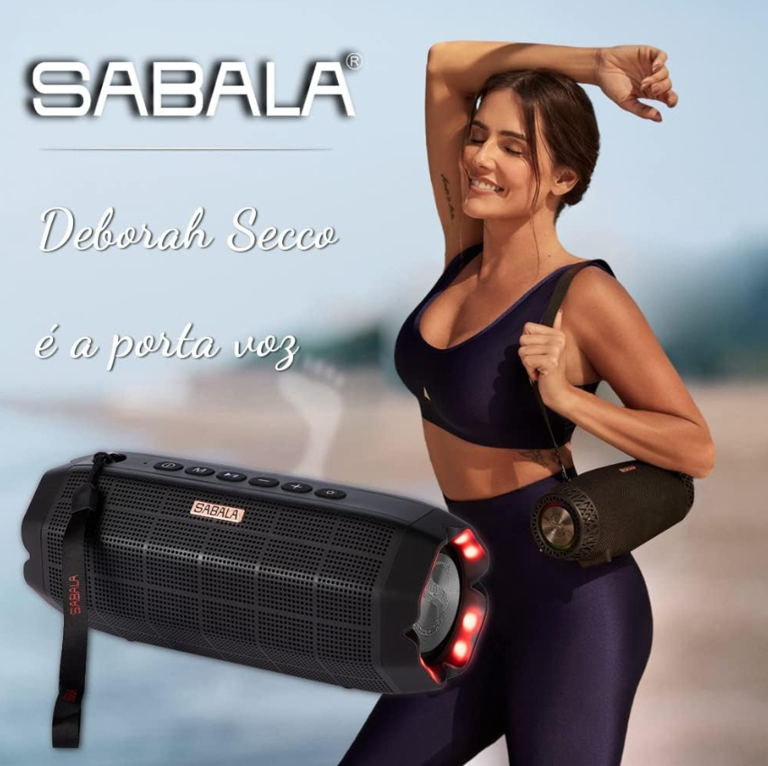 Sabala Caixa De Som Bluetooth Sem Fio, Caixa De Som Portátil Com Bataria Recarregável, Luminária E Rádio Fm Dr-101… (black) Sabala Caixa De Som Bluetooth Sem Fio, Caixa De Som Portátil Com Bataria Recarregável, Luminária E Rádio Fm Dr-101… (black)